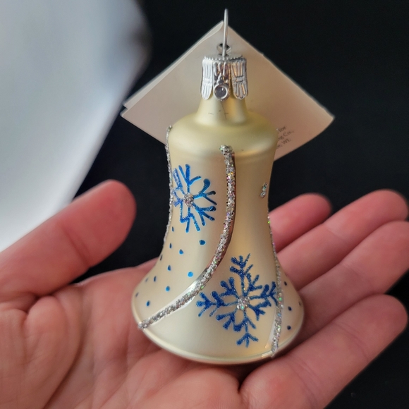 Vintage Handmade/Mouth-Blown/Painted By EuropeanArtisans Golden Bell Collection - Picture 12 of 14